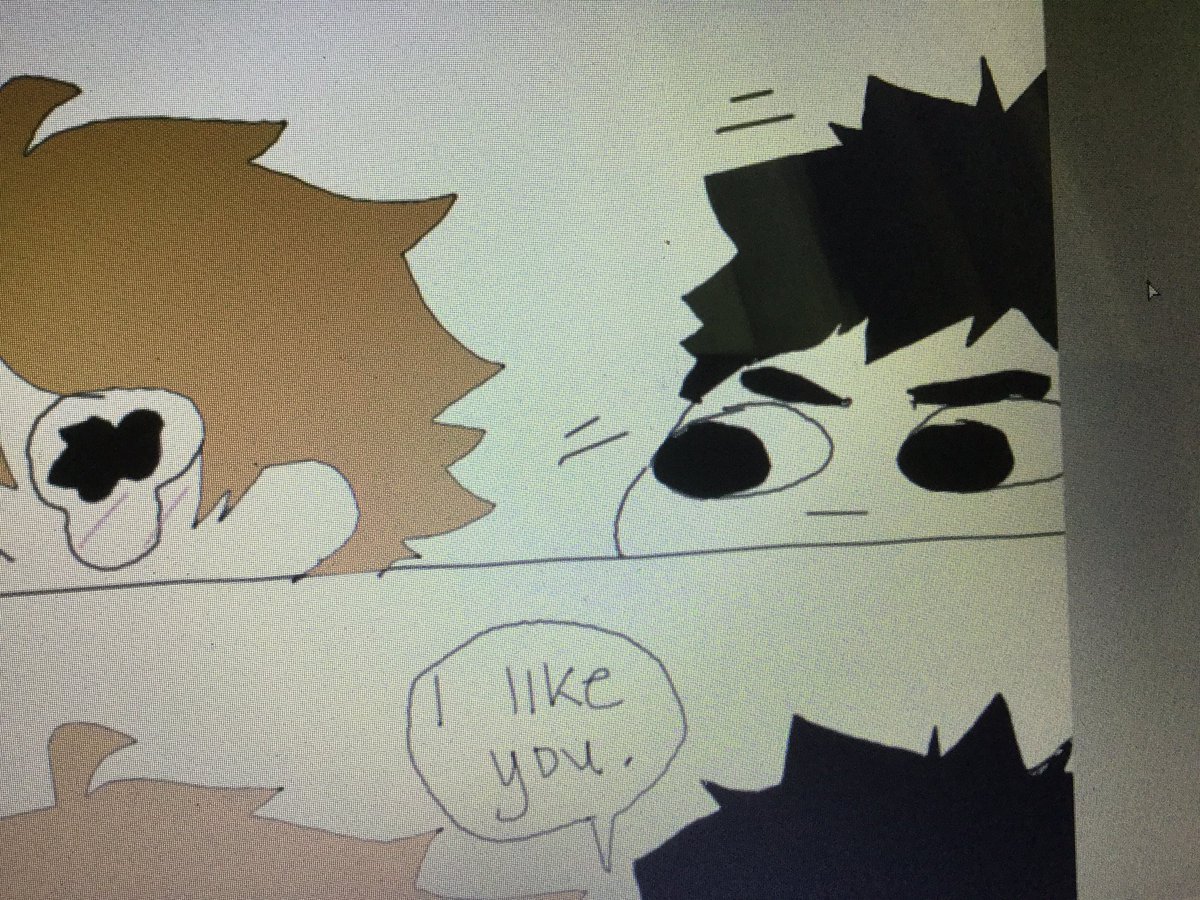 It's a sneaky Iwa-chibi 😱 #iwaoi #chibi #haikyuu #comic 