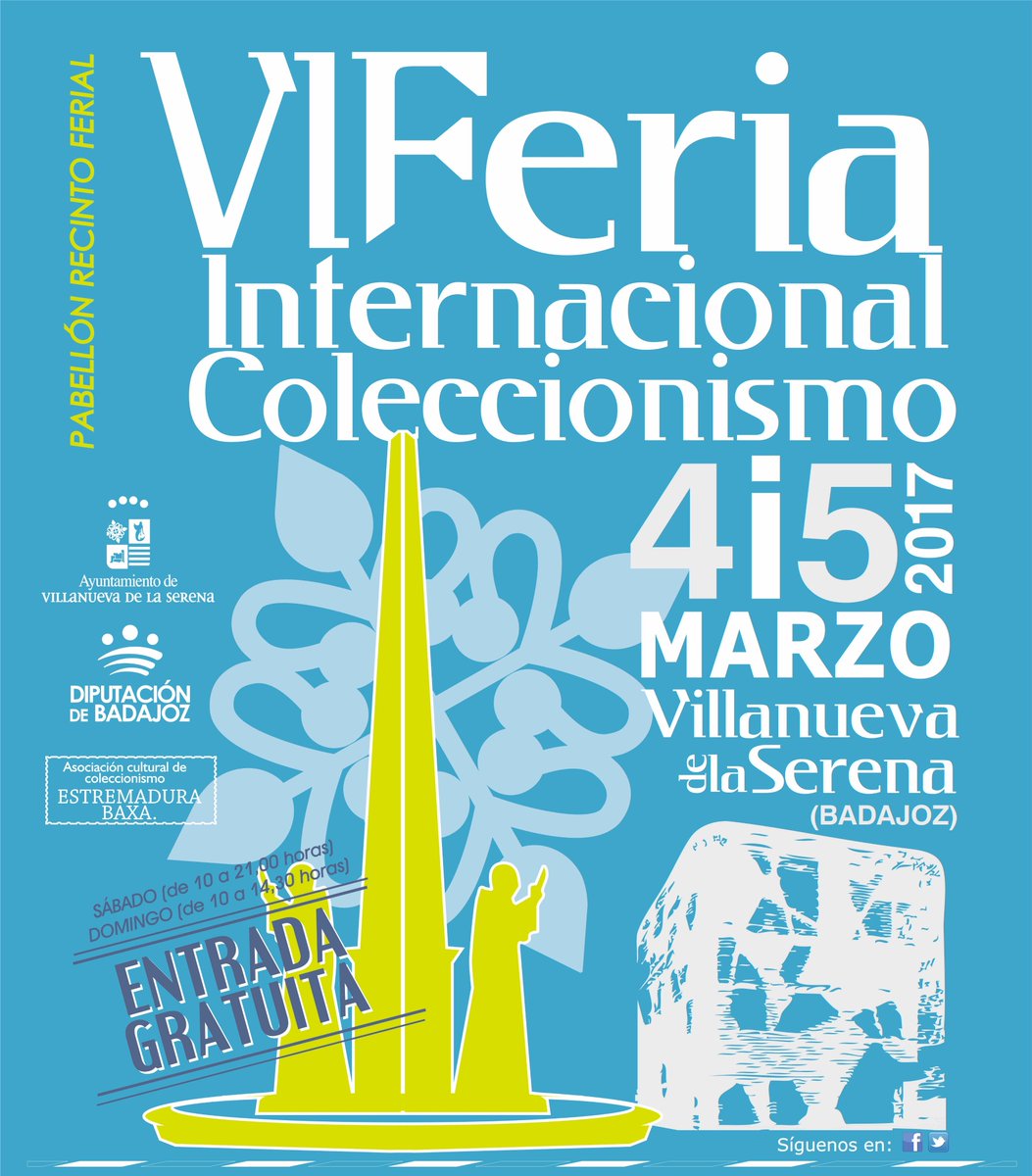 aytovvaserena's tweet image. La VI Feria del Coleccionismo @FeriaColeccVva , que se celebrará el 4 y 5 de marzo, ocupada al 100% bit.ly/2jBl9iY
