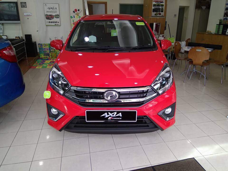SZ on Twitter: "Axia Facelift 2017 Lava Red Spec Advance # 