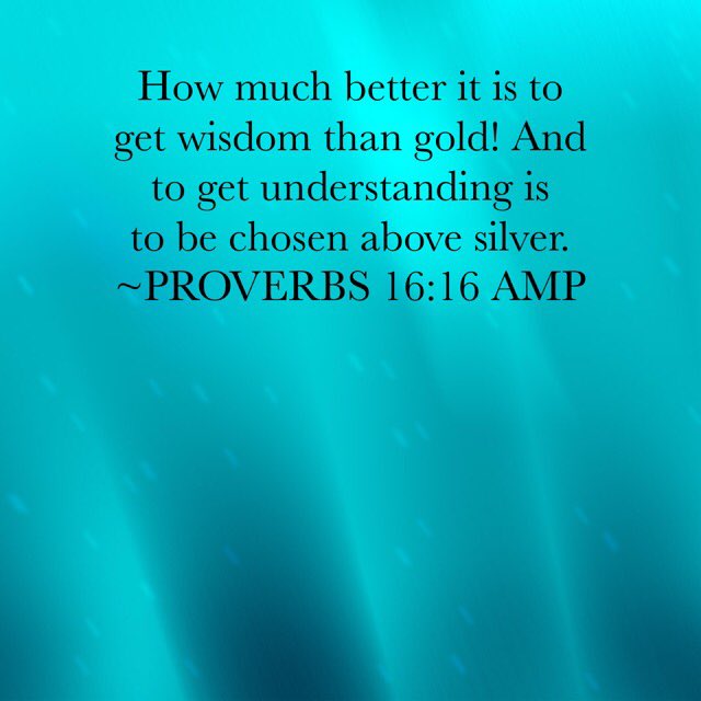 Daily_Proverbs's tweet photo. How much better it is to get #wisdom than gold...

#Bible #Proverbs #Christian #God #Lord #Jesus #HolySpirit #truth #NLT https://t.co/DQvXX85Zu9