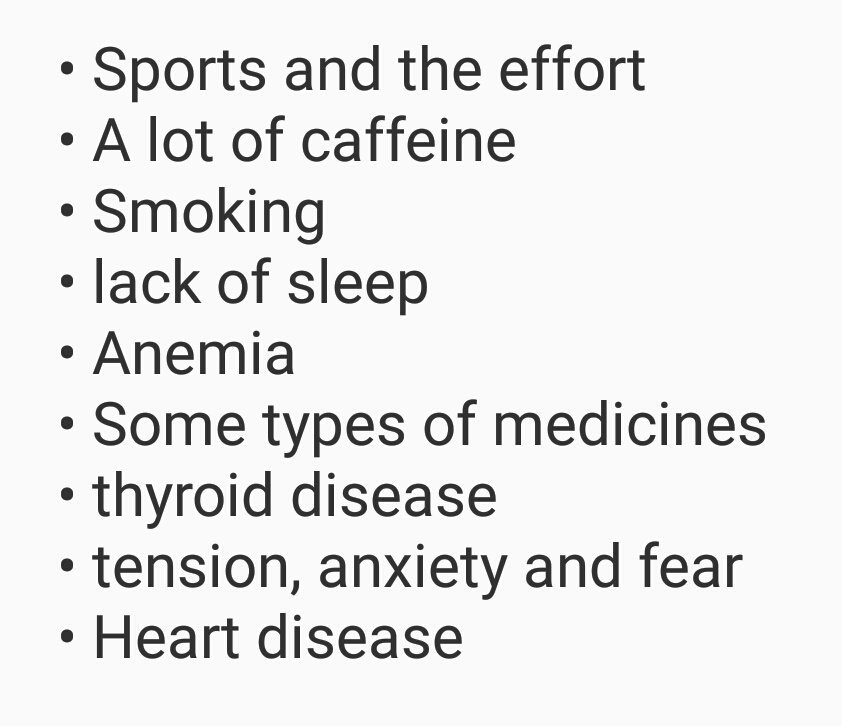 twareat's tweet photo. Some causes of #heart #palpitation :
#twareat #health https://t.co/QdgOsYun7t