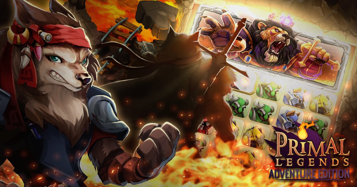 🆕#PrimalLegends Adventure Edition finally available on #Facebook 🖥 featuring armed to the teeth #Magic #Animals: 

app.adjust.com/1eq8ra?fallbac…