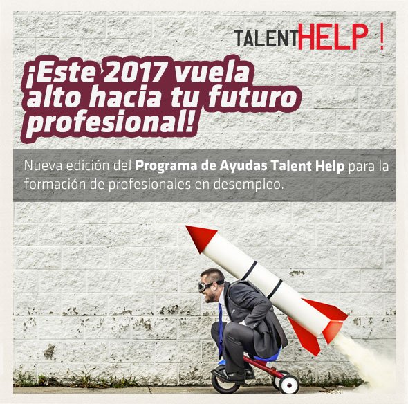 UPC_School's tweet photo. ¿Estás desempleado? Fórmate e impulsa tu Carrera con las Ayudas #TalentHelp! 👉 Elige ahora tu curso: https://t.co/OftUpcS9Ht  #Formación https://t.co/UYBNqDSeqS