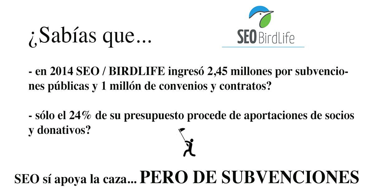 SEO ingresa en un año más de 2,4 millones de euros en subvenciones públicas #SEOsacabaelchollo #cazadoresdesubvenciones #noconmidinero