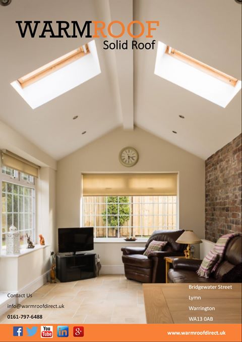 warmroofdirect's tweet photo. Bring your conservatory back to life and add that extra room you've always wanted. #warmroof #cheshire #conservatory tiled roof https://t.co/rjJSdciGgF