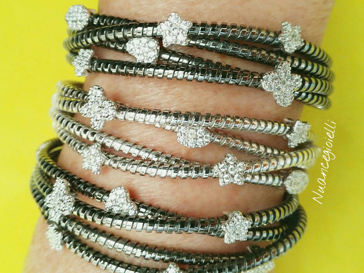nuancegioielli's tweet photo. Collection #Lightexplosion 
#bracelets #jewels #silver 
#burnished #zirconia 
#jewelrydesign #instalike 
nuancegioielli.it 
#nuancegioielli https://t.co/suVB5hcd6J
