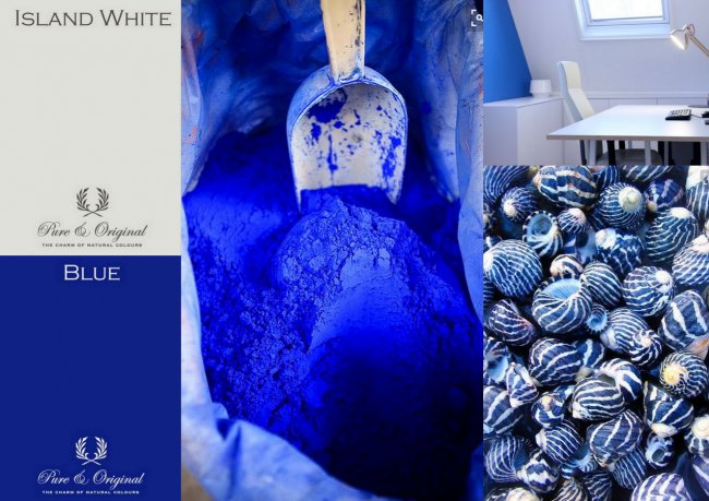 Blue Monday: van zo'n mooie kleur blauw word je toch heel blij? Kleur inspiratie speciaal voor vandaag: pure-original.nl/verf_kleurenka… #bluemonday