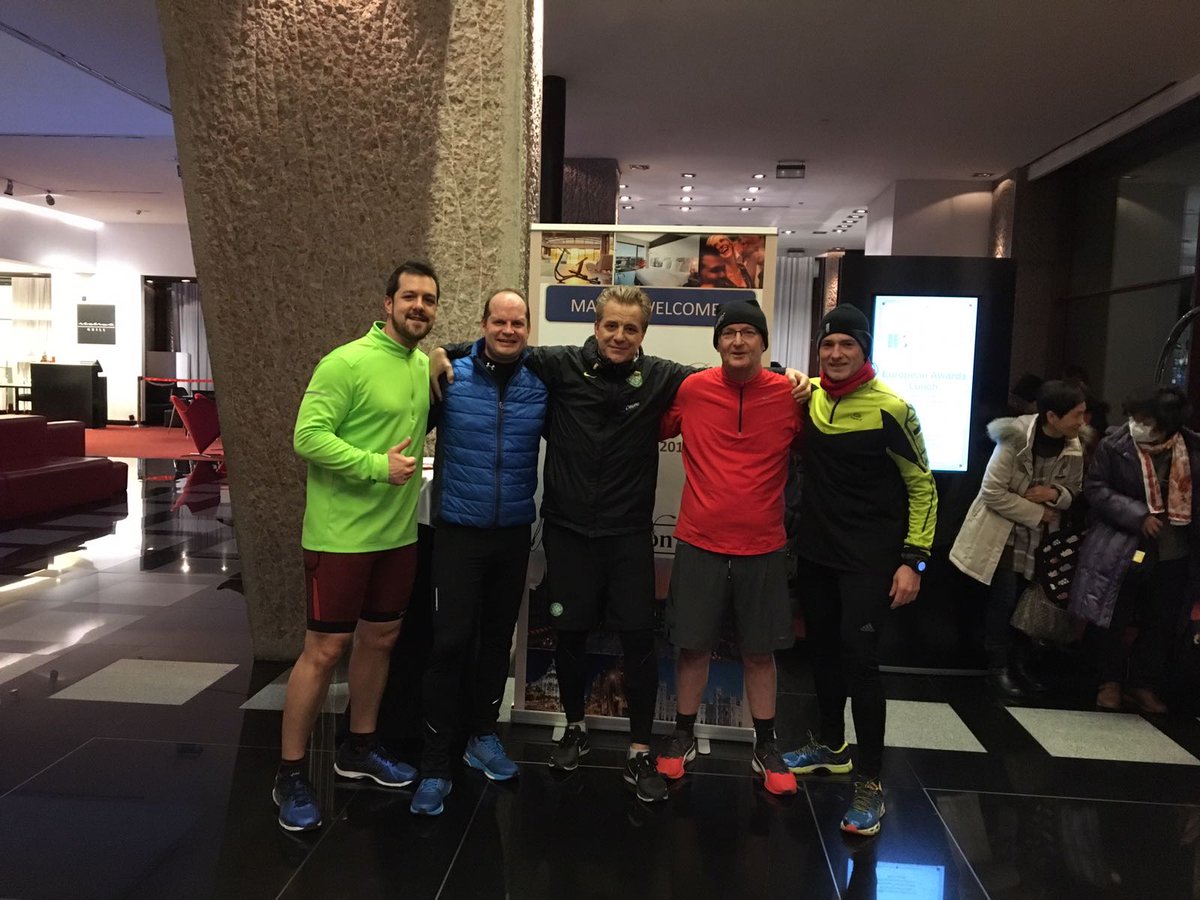 HiltonMadrid's tweet photo. An early morning #Running session to start the day 2 of the #ERM17 of #HelmsBriscoe!
#HiltonMadrid #MeetWithPurpose #Meetings https://t.co/0Z3390KHu3