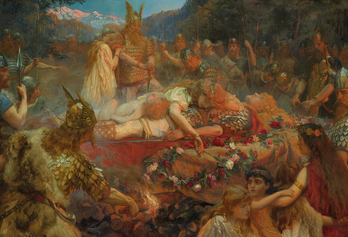 Trad_West_Art's tweet photo. #viking #funeral #charlesbutler https://t.co/JqGeJaJOPo