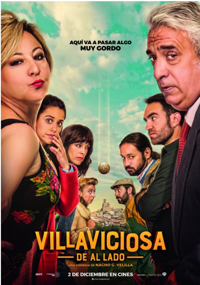 silencio_sala's tweet photo. Si ya decían ellos que aquí iba a pasar algo muy gordo... ¡Casi 10M de € en recaudación y más de 1,5M de espectadores! #VillaviciosaDeAlLado https://t.co/EGaW8rSbRb