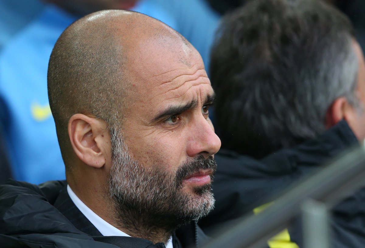 footballisme's tweet image. Pep Guardiola: Man City sudah tersisih dari perburuan gelar juara #PL musim ini. #nyerah #pasrah  via @SquawkaNews