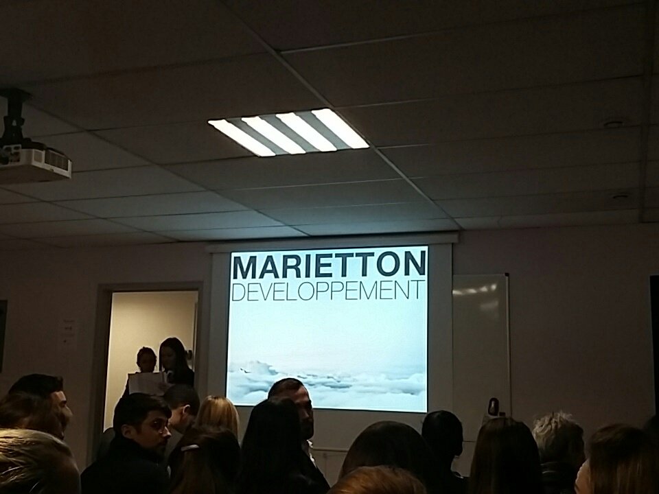 PACkAEvent's tweet photo. On commence ces deux jours de Journées des Recruteurs avec une présentation de @MariettonDev ! 
C'est parti ! 😀 @ESCAET #travel https://t.co/4LsW59mzl3