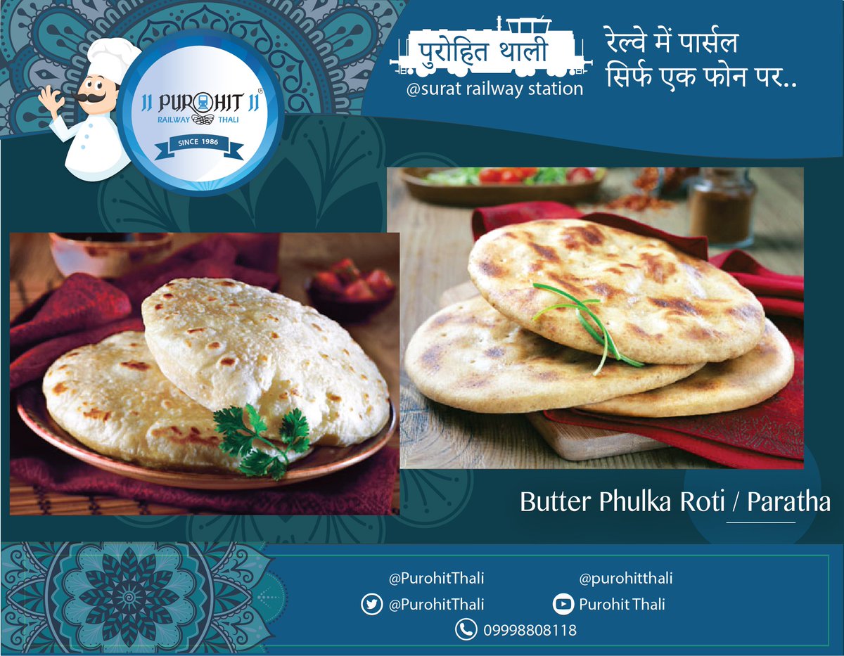PurohitThali's tweet photo. Order Your Purohit Thali and Enjoy Soft Fulka Roti or Tasty Paratha with mushy Vegetables cooked by Purohits Tradition.
#PurohitThali #Food https://t.co/UioAaj79Dw