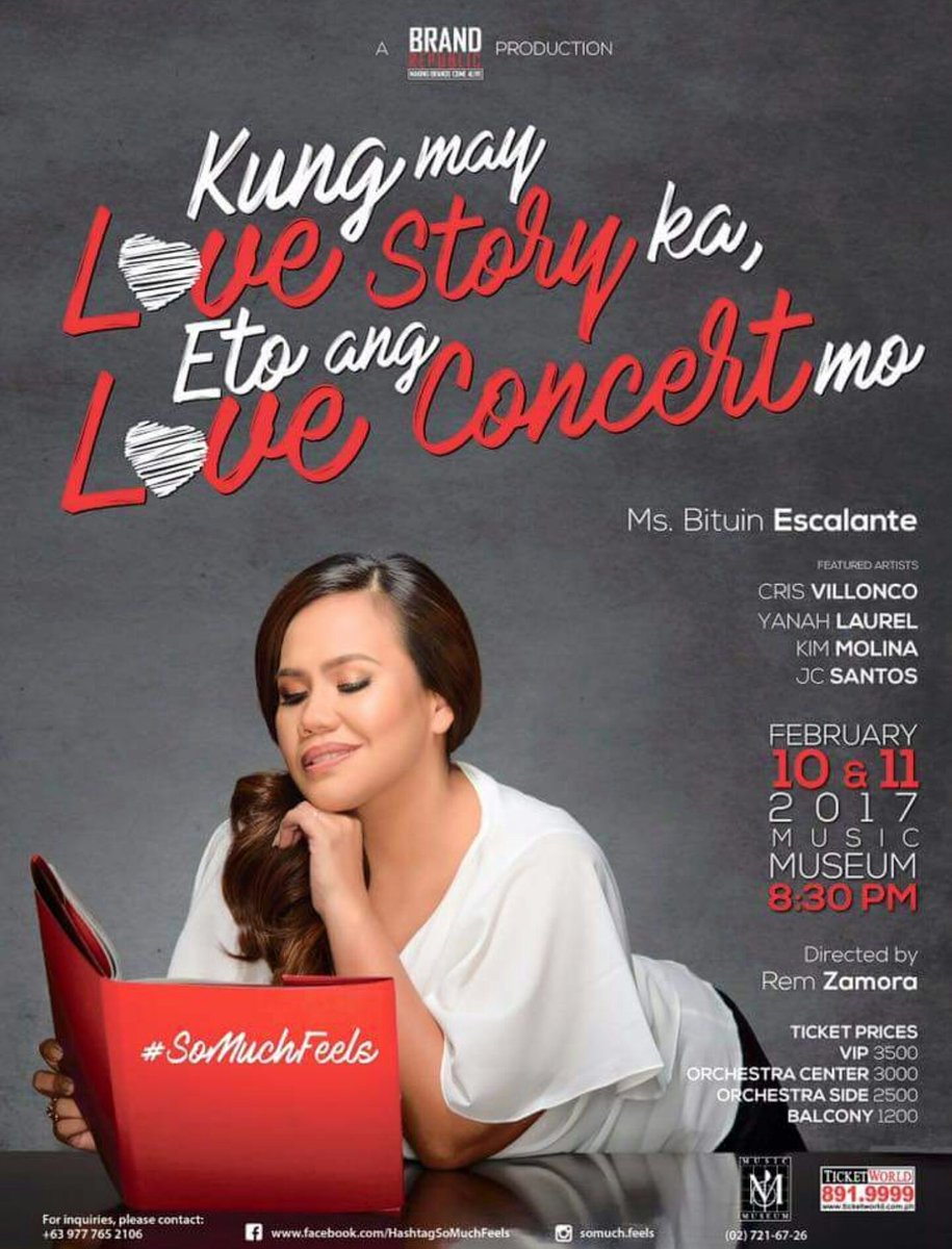 kimsmolina's tweet photo. Hello #TIMYllenials! Come join me and @qaloyJCsantos sing our hearts out in Ms. Bituin Escalante's Valentine Concert! β€ #KeLi https://t.co/K9kMwXVybz