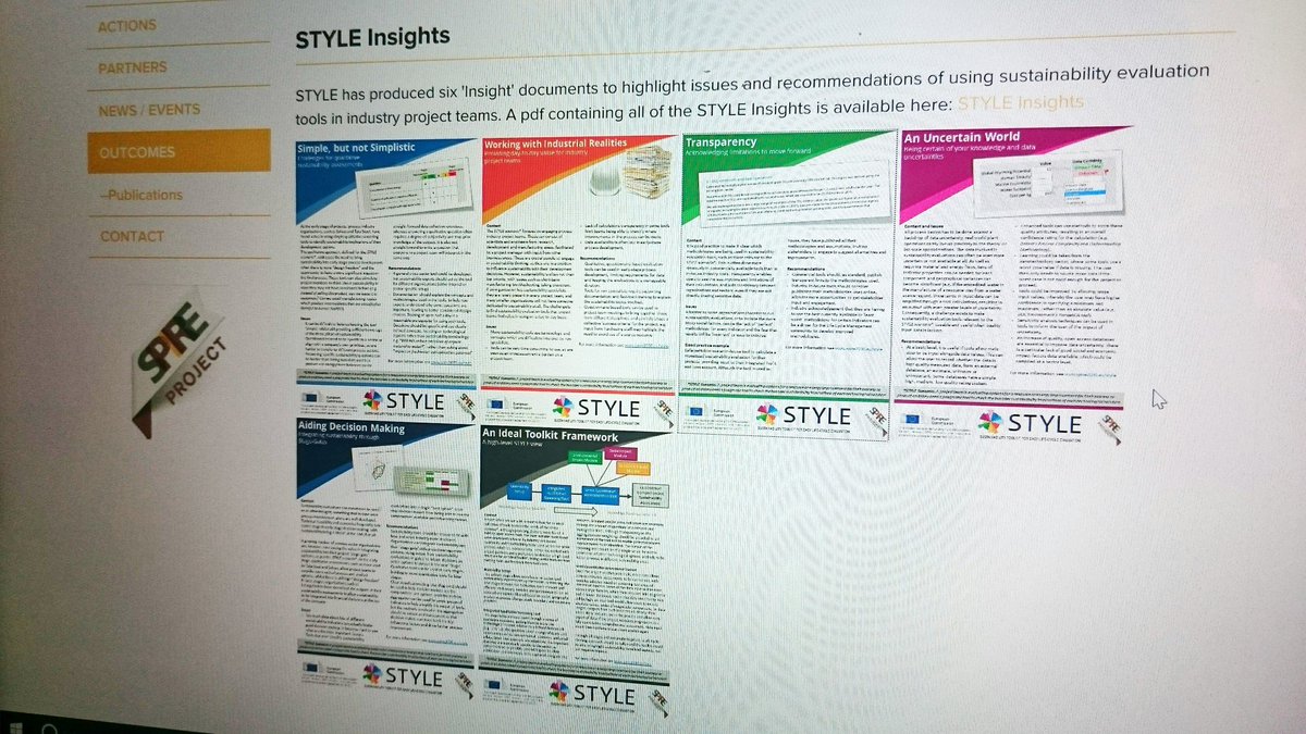 H2020STYLE's tweet photo. Our final recommendations on the usage of sustainability evaluation tools in industry project teams are now live! https://t.co/VdfZaSCdT8 https://t.co/qyKSEIfAMu