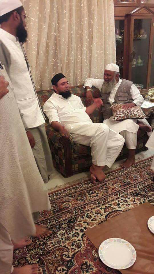 AbdulhaqMusa's tweet photo. @Saqlain_Mushtaq  bhai with @ml_arshad_rashid 
 at:-#chand_tara_marqaz #puna #Maharashtra #india https://t.co/JrhSGCQH3D