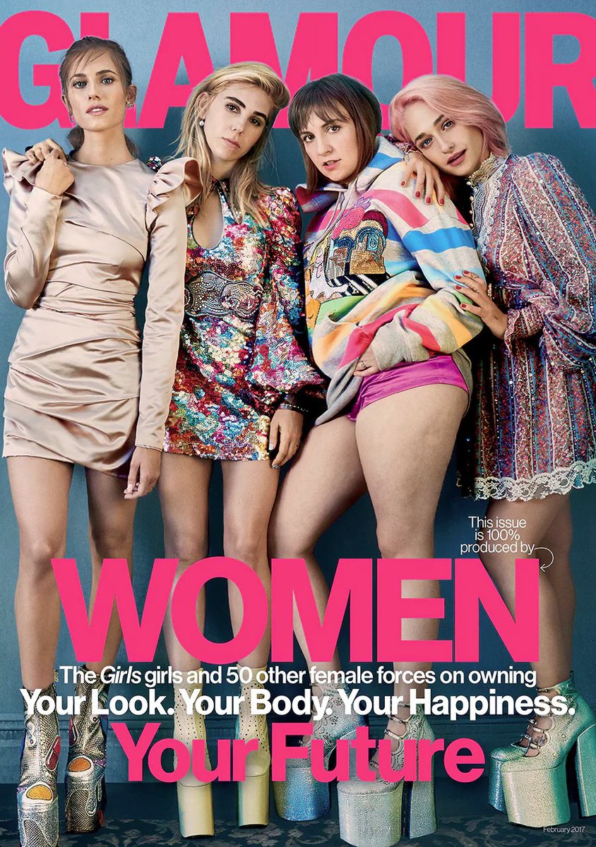 BristolShort's tweet photo. Love this #Glamour cover! POWER! https://t.co/FQ1ciV5Pk4