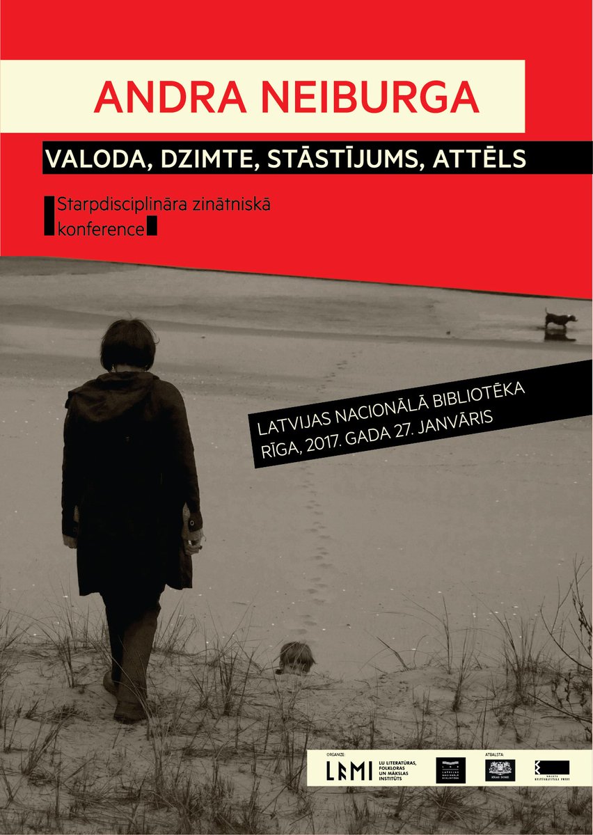universitatelv's tweet photo. 27. janvārī notiks LU un @LNB_lv organizēta Andras Neiburgas daiļradei veltīta zinātniska konference.Būs 15 referāti.https://t.co/ZMt6goe3sD https://t.co/WlW2tia6ZU