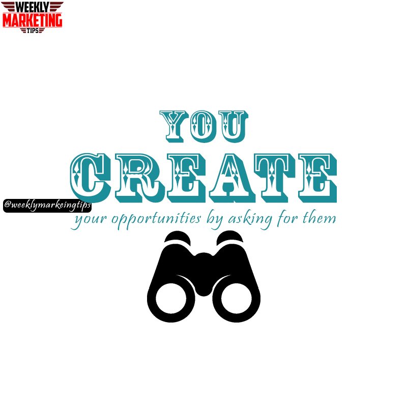 Marketing_X_Pro's tweet photo. You Create
#marketing #DigitalMarketing #OnlineMarketing #Weeklymarketingtips
#marketingtips #socialmediamarketing
@W_marketingTips https://t.co/JJgb9gK8qJ