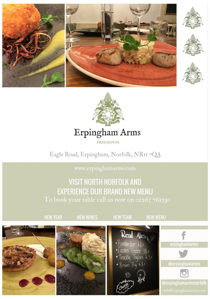 ErpinghamArms's tweet photo. We're open! View our new menu:
https://t.co/TqeXbFfFHt https://t.co/ZBJEUMCh7B
