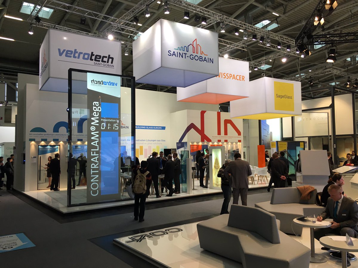 Vetrotech_Int's tweet photo. Our  @saintgobain #glass team will be happy to meet you and answer your questions on our booth: Hall C2 Stand 338  @BAU_Muenchen https://t.co/3DrxImzKet