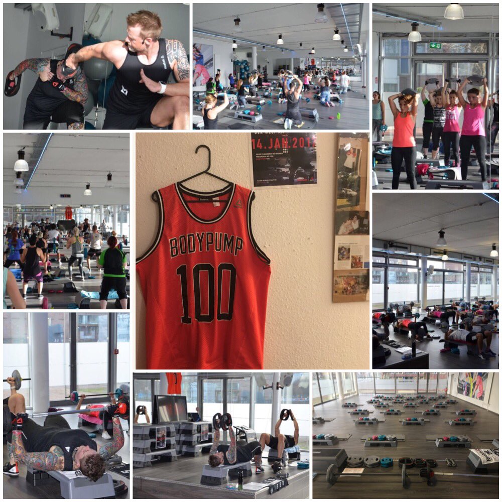 Bodypump100 launch,Duisburg Germany Pier1Fitness.it was a blast.proud to be part of it <a href="/LesMills/">Les Mills</a>