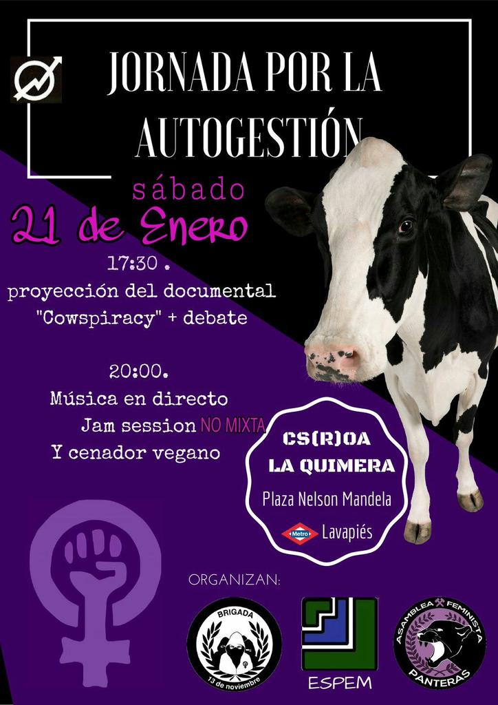 Nos vemos este sábado en la quimera!