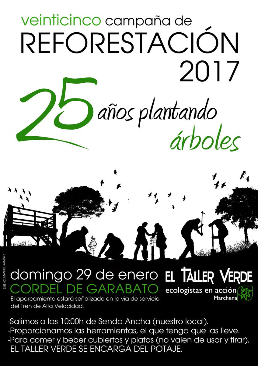 programaaldea's tweet photo. "25 años plantando árboles"
Compartimos con vosotros y vosotras esta información que nos llega desde las Ecoescuelas de Marchena. https://t.co/iQa7UTscMe