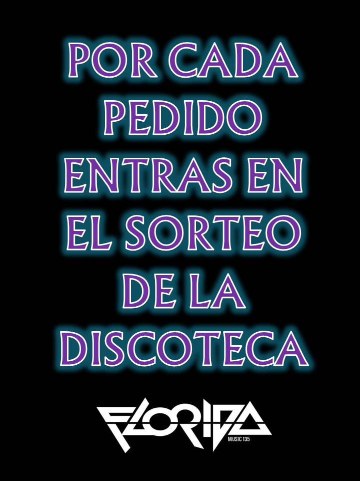 ¿Te gusta la música? ¡Pues estás de suerte! 
Sorteamos 4 entradas para #FLORIDA135 por realizar un pedido en nuestro stand. ¡OS ESPERAMOS!