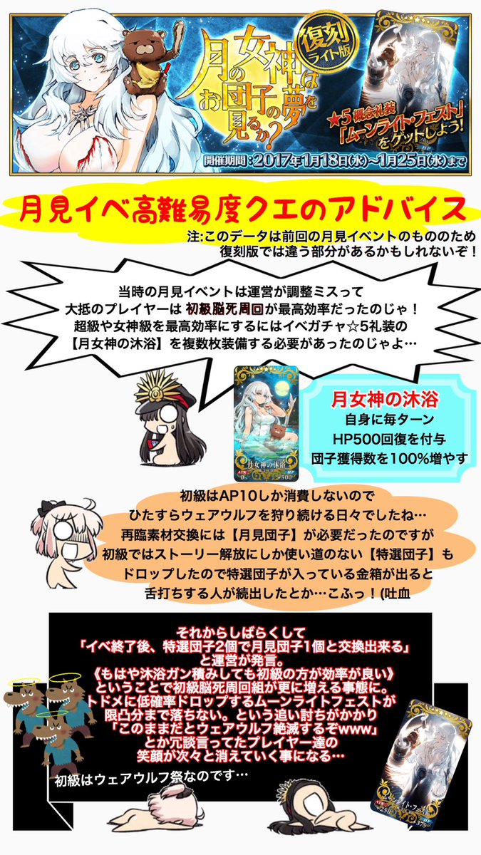 鳥 Fgo ところどころ誤植や抜け落ちなどのミスがあったので訂正まとめを追記します 他に何かあったら遠慮せずに教えてください