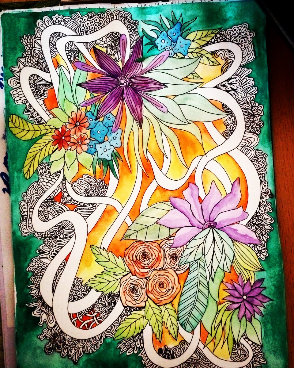inktangle's tweet photo. Just winged it with this one..
#watercolors #painting #illustration #mixedmedia #artist #inktangle https://t.co/rz8apdwTZ7