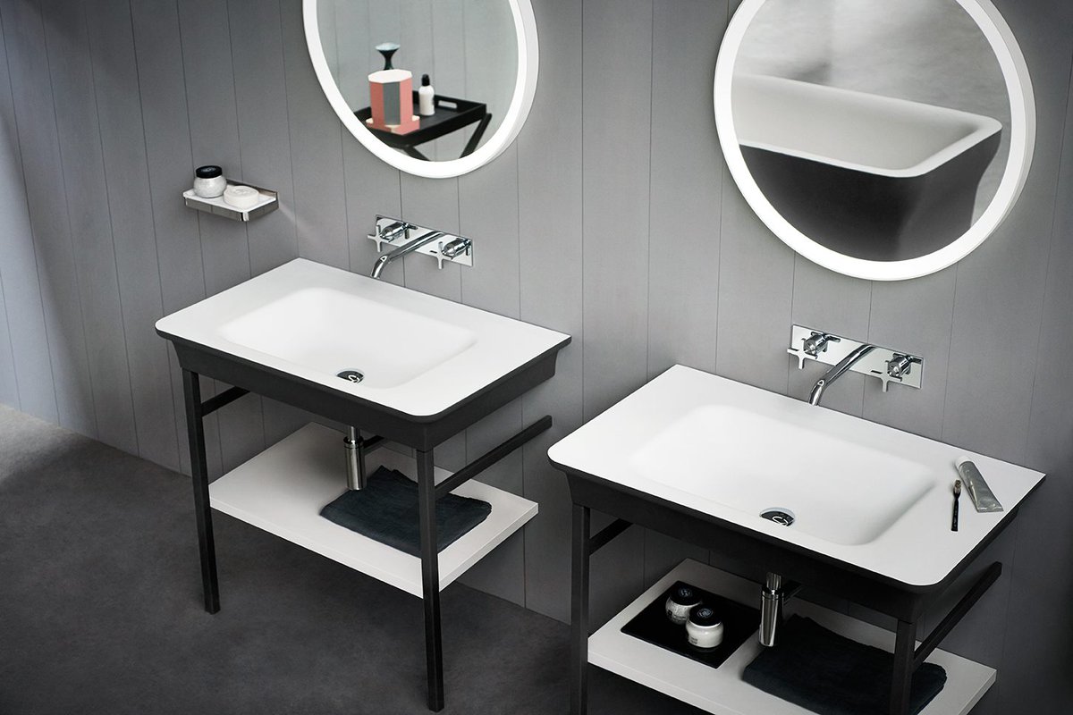 agapedesign's tweet image. Sharing morning rituals.
Novecento XL washbasins and Memory mirrors, taps and accessories by Benedini Associati.
#agapedesign #bathroom