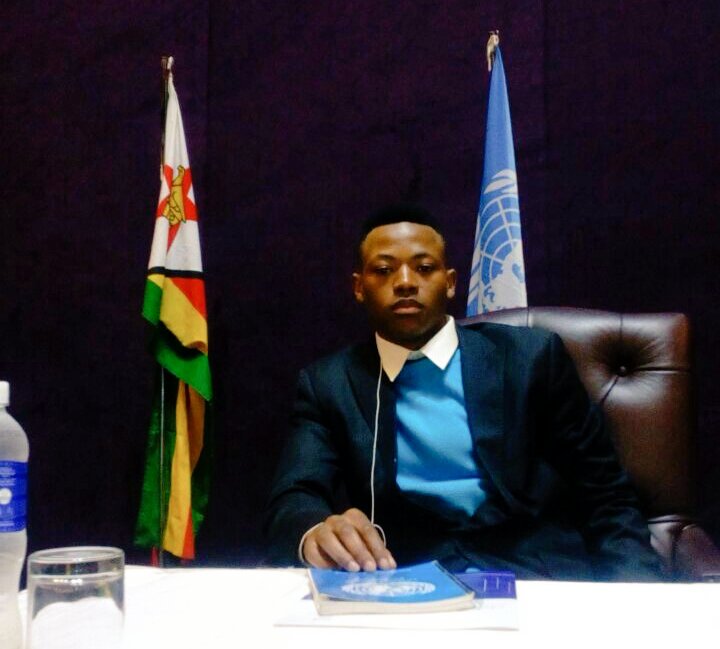 AfrYPoD's tweet photo. Our @jeanbetrand_ is passionate about sustainable development in Zimbabwe and taking actions towards it. #YouthNow #Youth4SDGs https://t.co/6MgzAKIXEO