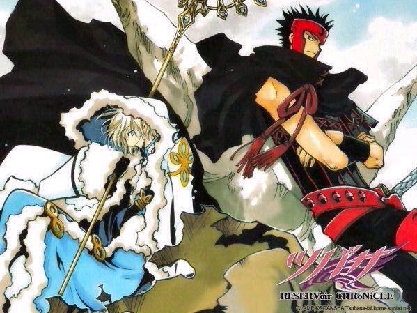 黒ファイの公式絵で好きなのこの辺CLAMP世代末端だからツバサくらい