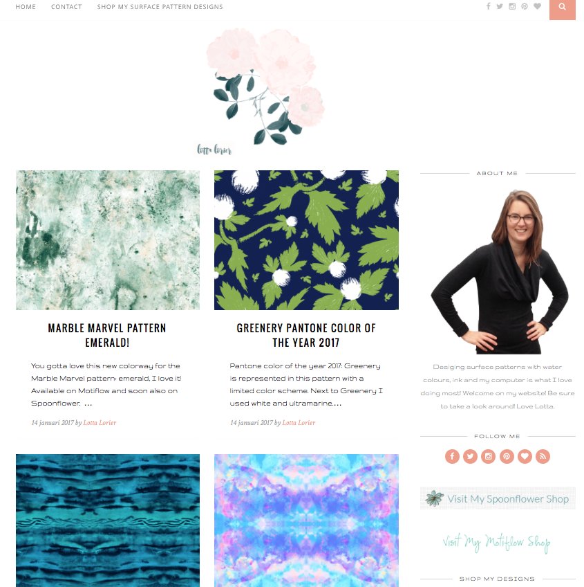 LottaLorier's tweet photo. .. finally updated my website - jeeh - take a look.. https://t.co/2RsML6Bjua #surfacepatterndesign #surfacepatterns #surfacepatterndesigner https://t.co/i38XCwoHy2