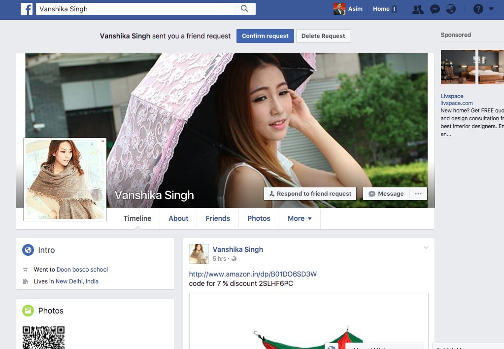 asimsah's tweet image. Forget #WhoIsPriyankaBai just tell me @AmazonHelp @amazonIN who is this Vanshika Singh #Sherlock #AvoidAmazon