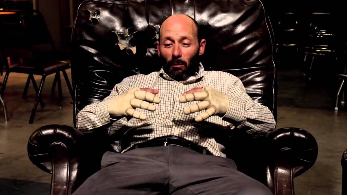 robheckman's tweet photo. @JSS98Rock Chucky from Sons of Anarchy couldn't keep his hands out of his pants. So the Sons took care of his fingers. #MasterYourDomain https://t.co/zafEd8USTc