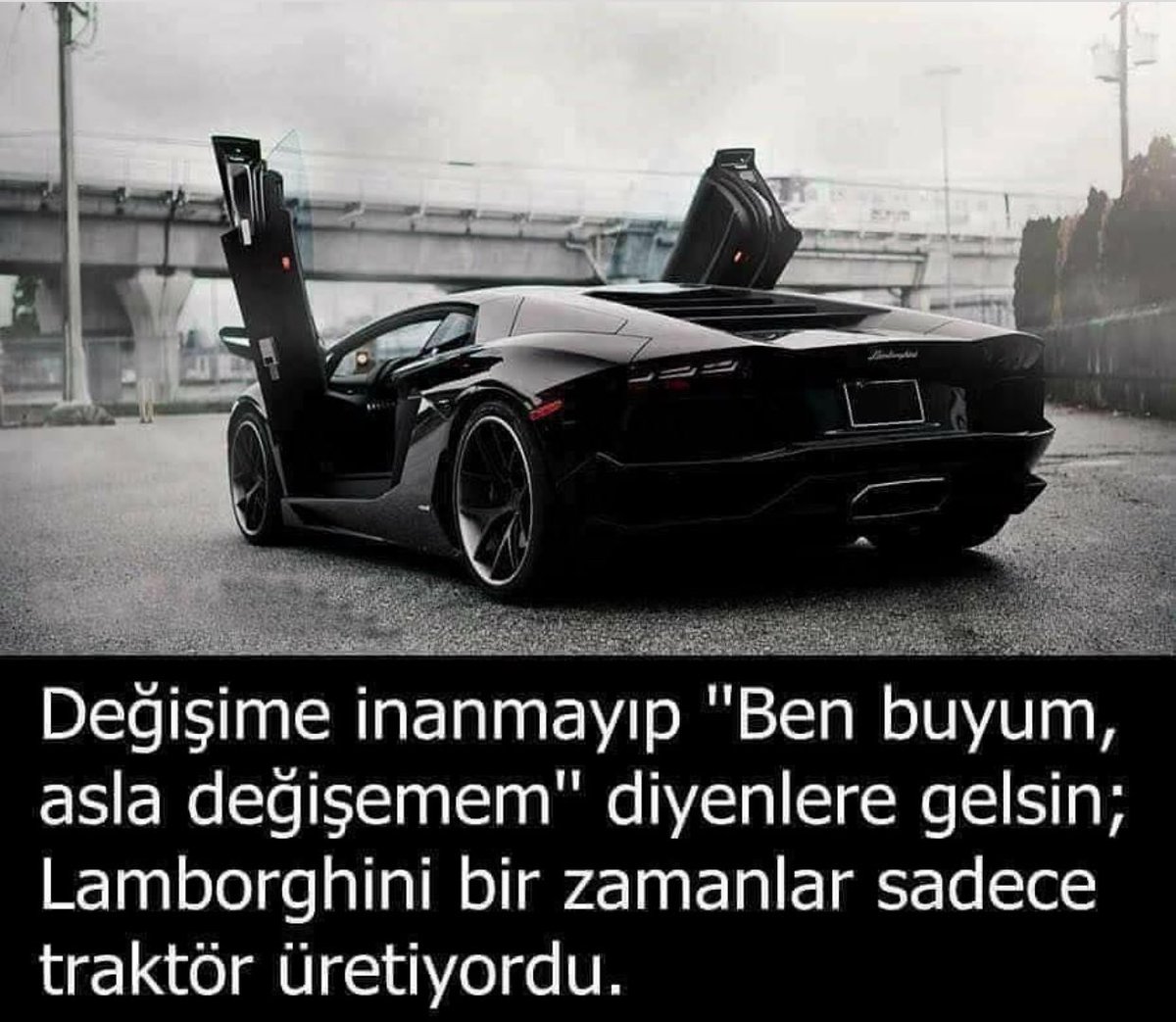 "Ben buyum asla değişemem"diyenlere.