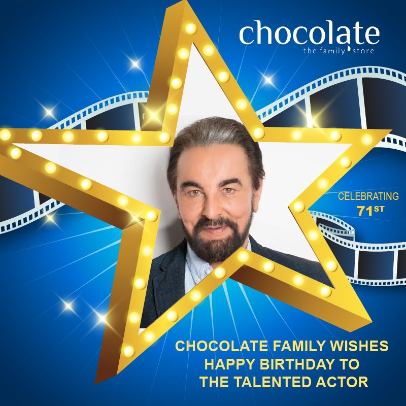 Chocolate family wishes happy birthday to the talented actor - Kabir Bedi 