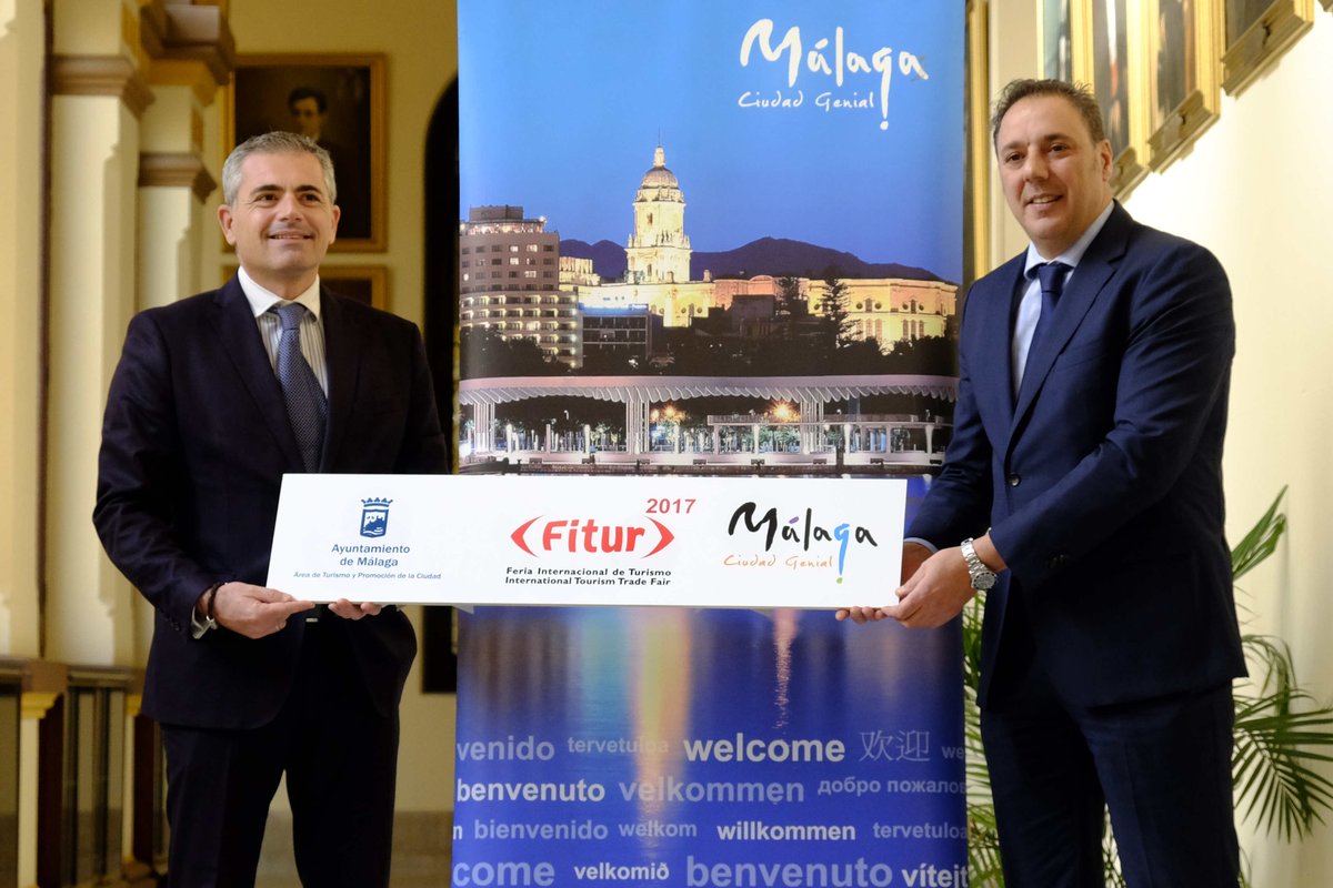 malaga's tweet photo. #Málaga acude a #Fitur2017 con la #cultura como gran atractivo promocional, tras su mejor balance turístico en 2016 https://t.co/q6YUxeZ6IJ https://t.co/iPm3OrmWgw