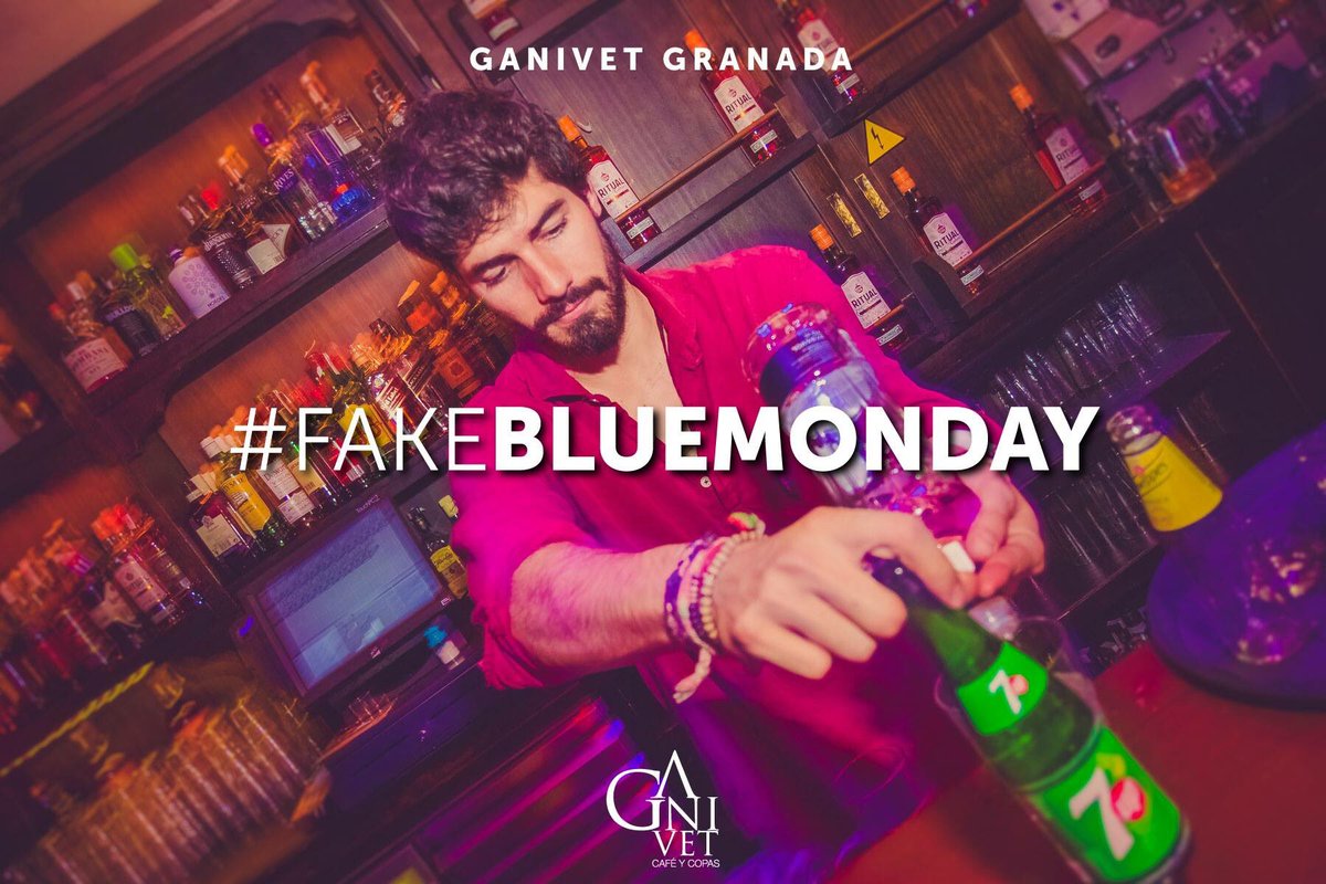 Con camareros como #Pablo nosotros pasamos del #bluemonday