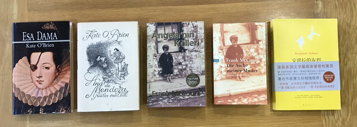 UL_SpecColl's tweet photo. @InternationalUL students arriving this week, @ULLibrary holds many translations of key Limerick authors #ULBound #ULinternational https://t.co/NeRqOKDLMt