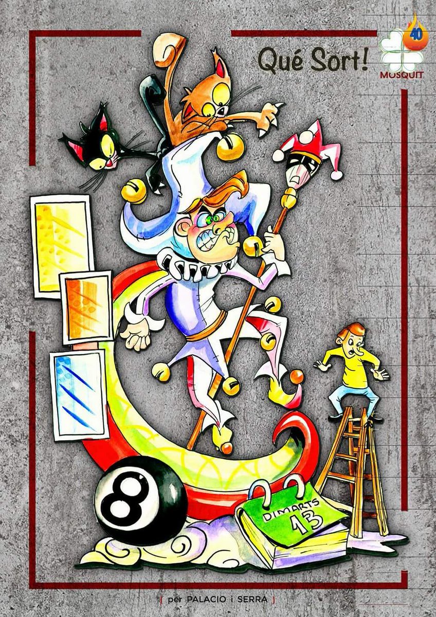 Ruesmo21's tweet image. Esbossos de la @FallaMosquit per al seu 40 aniversari realitzats per @PALACIOiSERRA tant en major com en infantil #falles2017 #Gandia
