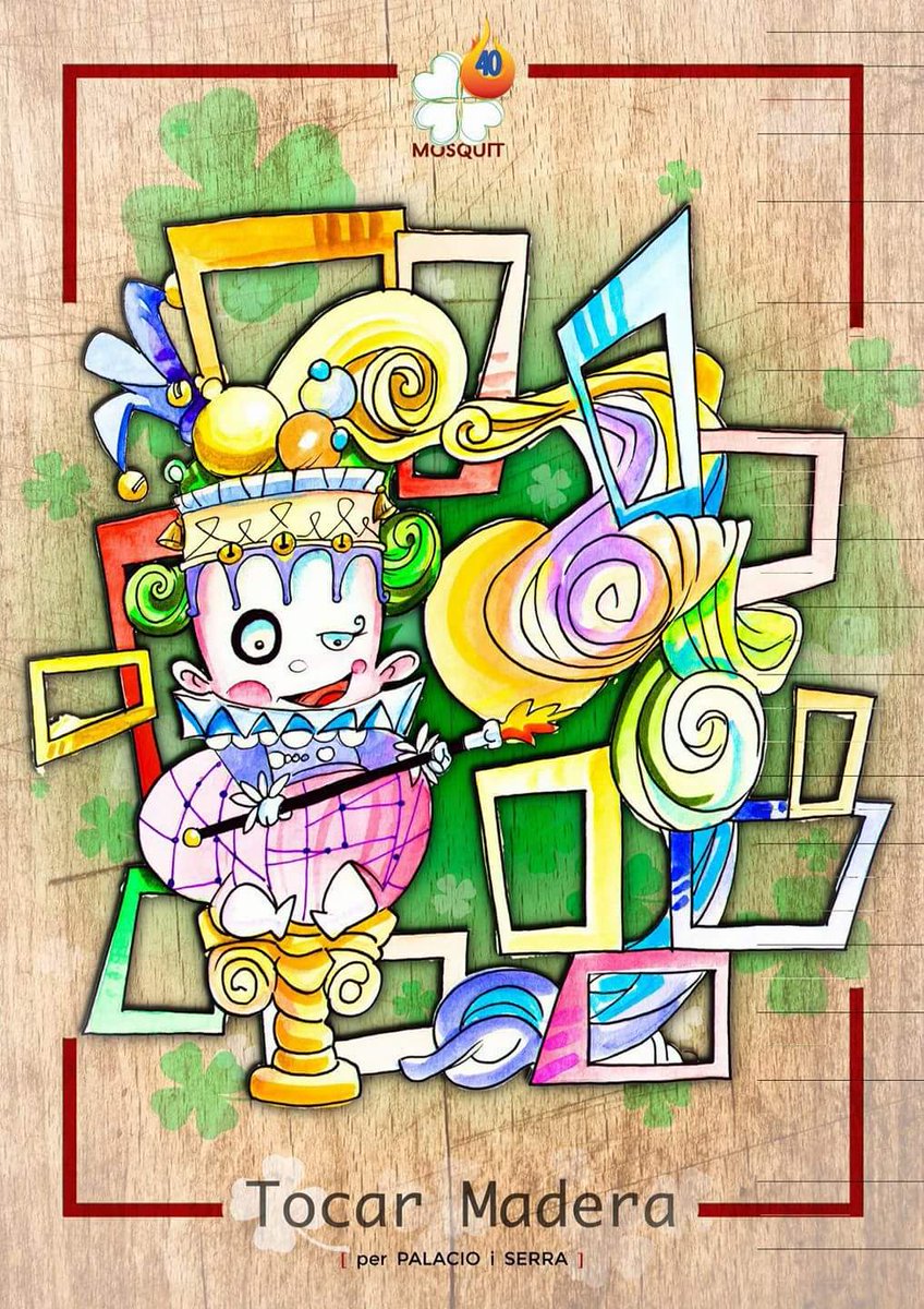 Ruesmo21's tweet image. Esbossos de la @FallaMosquit per al seu 40 aniversari realitzats per @PALACIOiSERRA tant en major com en infantil #falles2017 #Gandia