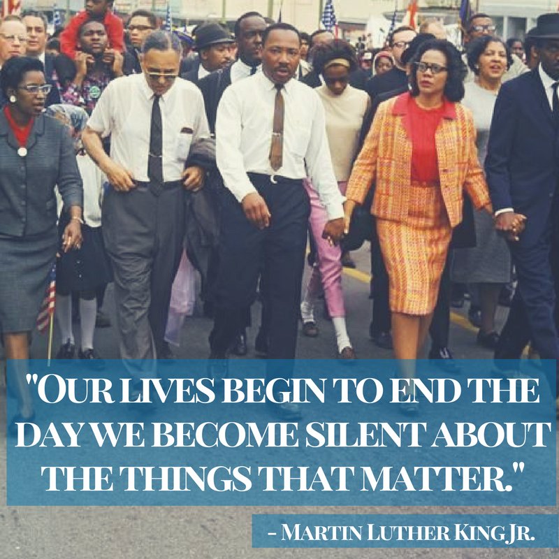 AMEND_Together's tweet photo. MLK Jr. remains such an inspiration to our everyday work. #MLKDay #UnsilencetheViolence #MENDit2ENDit #OnAMission https://t.co/vuAGntLSP7