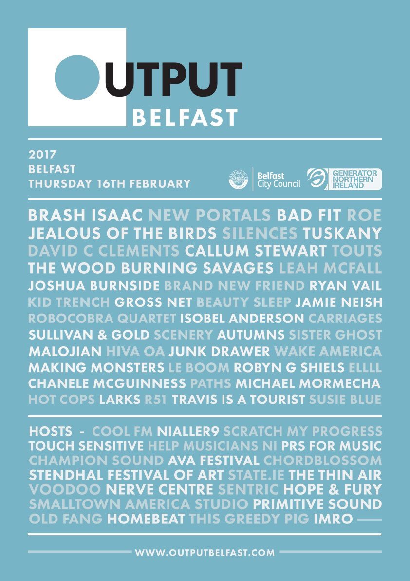 We're very happy to announce our first show of the year! #output #come&amp;dance