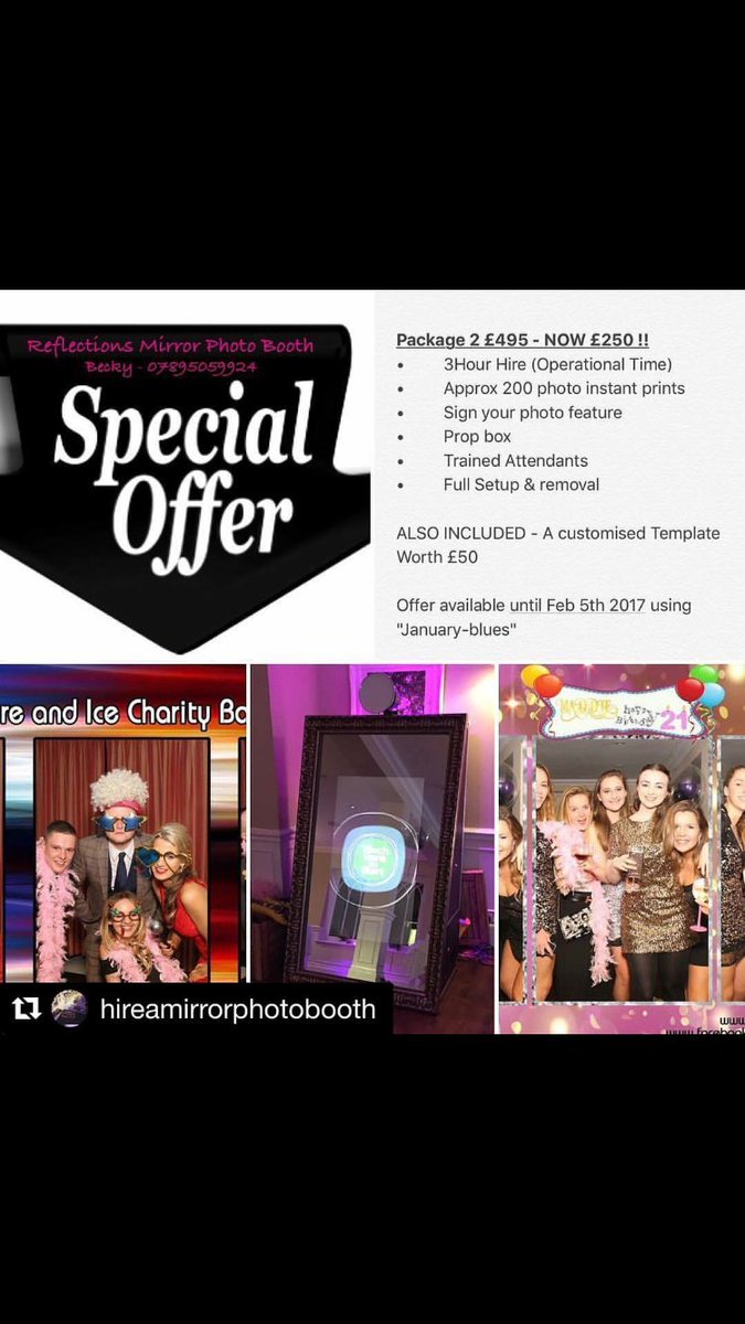 boothmirror1's tweet photo. Hire a mirror photo booth #deal #specialoffer #wedding #weddinghour #photobooth #mirrorphotobooth #northampton https://t.co/zJeZt4JGGn