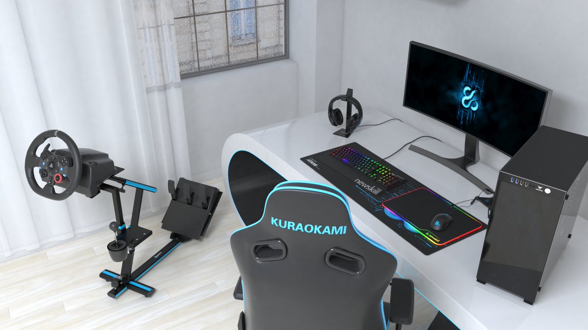 newskill_ES's tweet photo. Luce tu set up con #NewSkill 💙 #WeAreNewSkill https://t.co/5ZU1pgZcM2