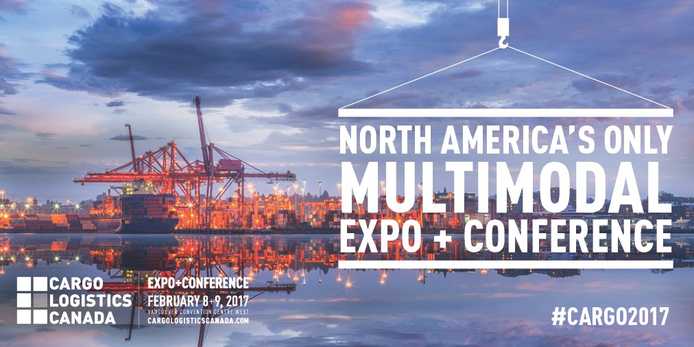 Halifax_Gateway's tweet photo. Looking forward to #cargo2016, where the entire #supplychain meets under 1 roof. Join us in #Vancouver, Feb 8-9: https://t.co/KapHZHVRQQ https://t.co/RH7VfDCoWe