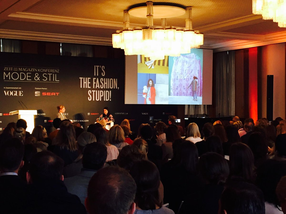 Zeit Magazin Konferenz Mode &amp; Stil - here we go again! #zeitmode #fashionweek